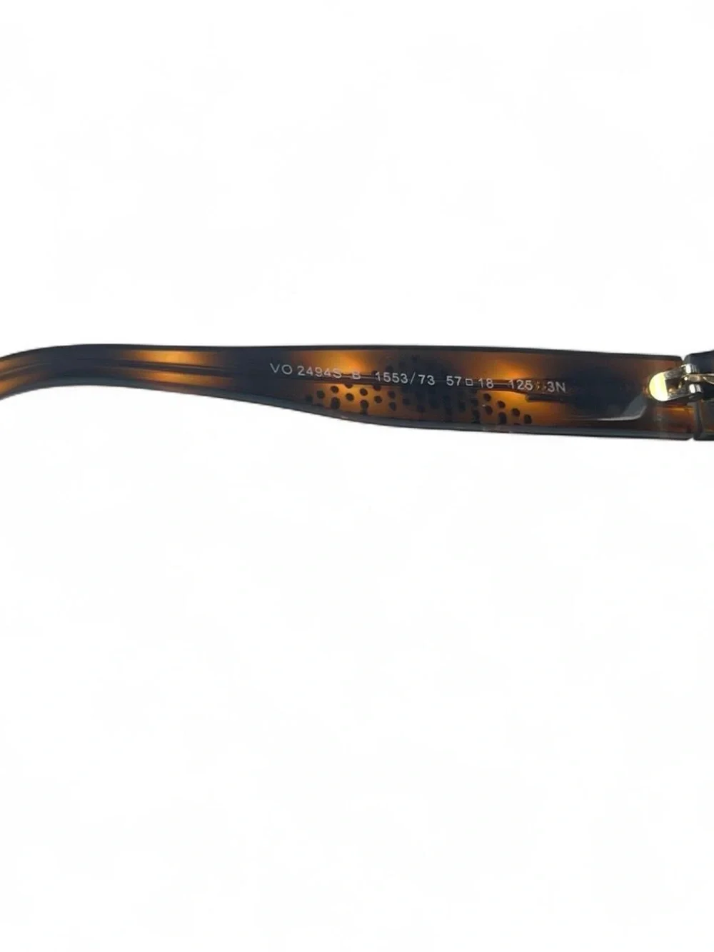 Vogue Women's Tortoiseshell Sunglasses - Brown and Amber Frame